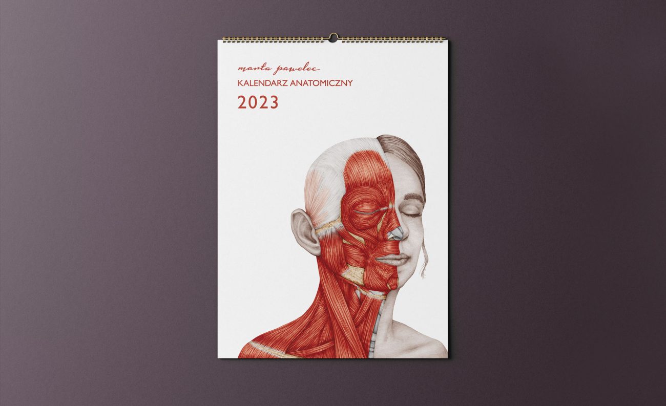 Kalendarz Anatmiczny 2023 Okładka