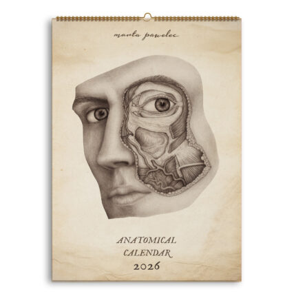 Vintage Anatomy Calendar 2026